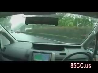 Innocent babe Blowjob In Car