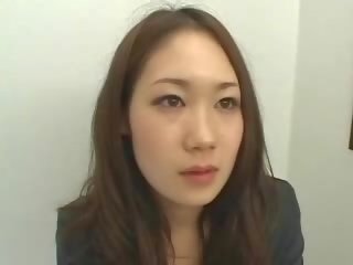 Vynikajúci ázijské sekretárka fucked hardhot japonské med