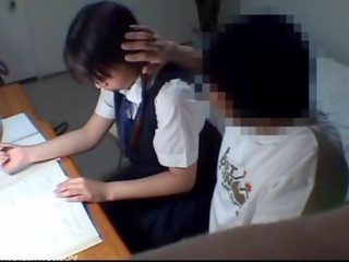 School- student schoolmeisje seksueel obsceen scène