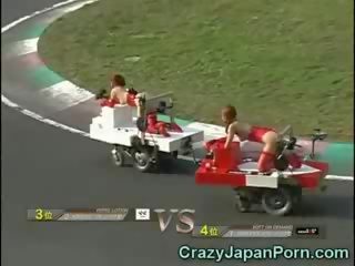 Funny Japanese X rated movie Race!