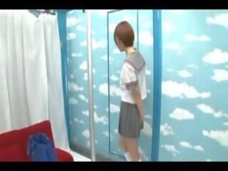 Japanese amateur school uniform sex film