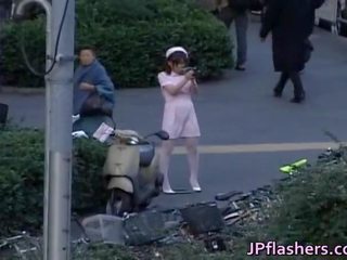 Naughty Asian Ms Is Pissing In Public
