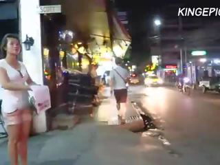 Orosz utcalány -ban bangkok piros fény district [hidden camera]